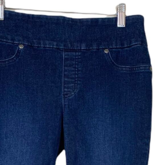 Chico’s Perfect Stretch Soft Jegging Pullon Ankle Dark Wash Jeans Size 00-XXS/2 - Picture 5 of 9